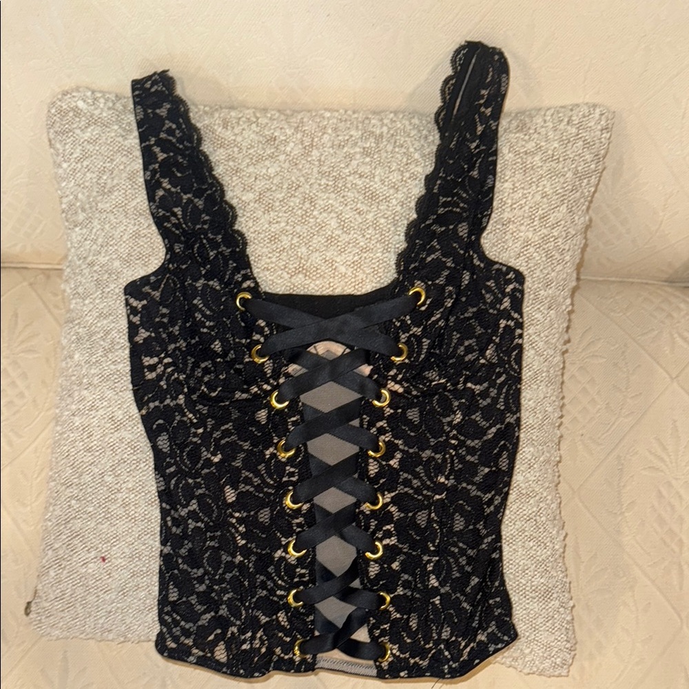 Victoria’s Secret Lace Corset Top